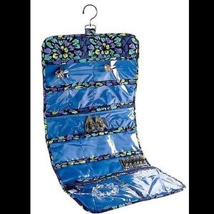 NWT Vera Bradley Keep It Up Organizer Indigo Pop
